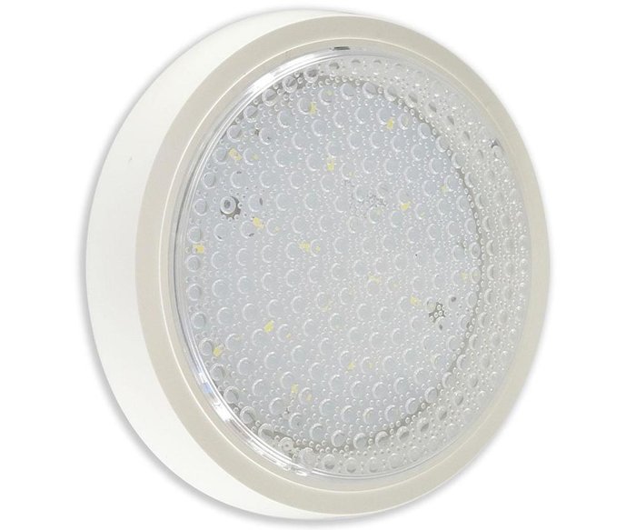 Настенно-потолочный светодиодный светильник Сигма белого цвета