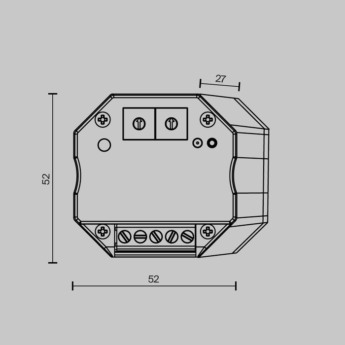 Диммер Lighting control 721048 Модули DALI - лучшие Контроллеры для светодиодной подсветки в INMYROOM Диммер Lighting control 721048 Модули DALI - лучшие Контроллеры для светодиодной подсветки в INMYROOM