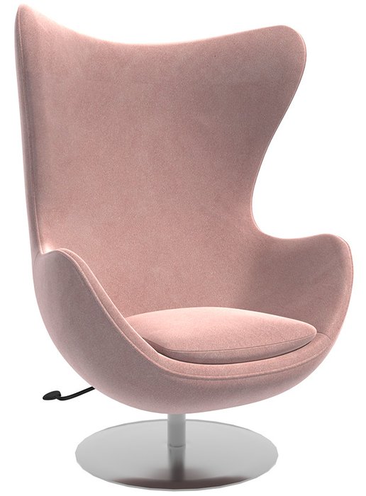 Кресло Egg розового цвета