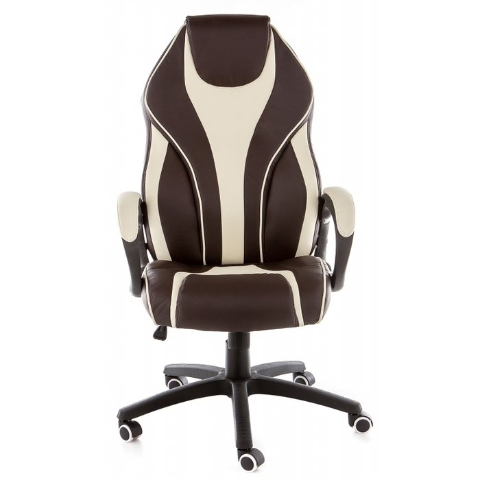 Компьютерное кресло Danser коричнево-бежевого цвета - купить Офисные кресла по цене 11980.0