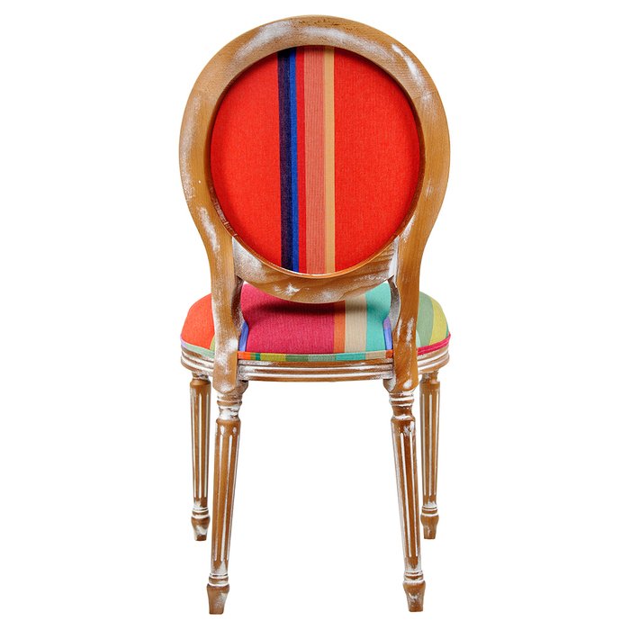 Стул Екатерина Великая красно-розового цвета - лучшие Обеденные стулья в INMYROOM