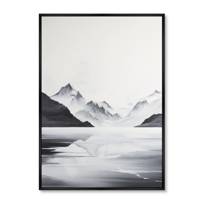 Репродукция картины Landscape collection, Reflection, No 1, 2024г.