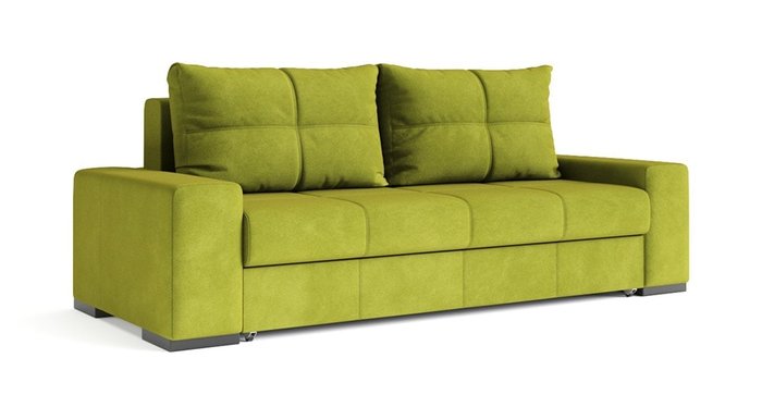 Диван-кровать Матиас зеленого цвета - купить Прямые диваны по цене 76512.0