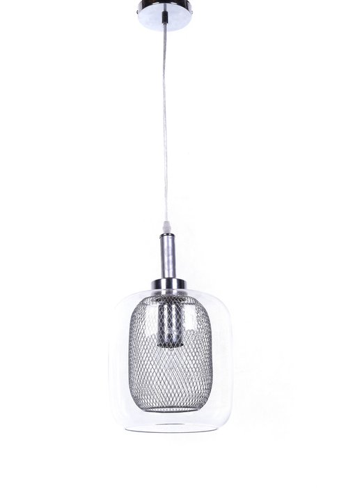 Подвесной светильник Bessa серебряного цвета - лучшие Подвесные светильники в INMYROOM