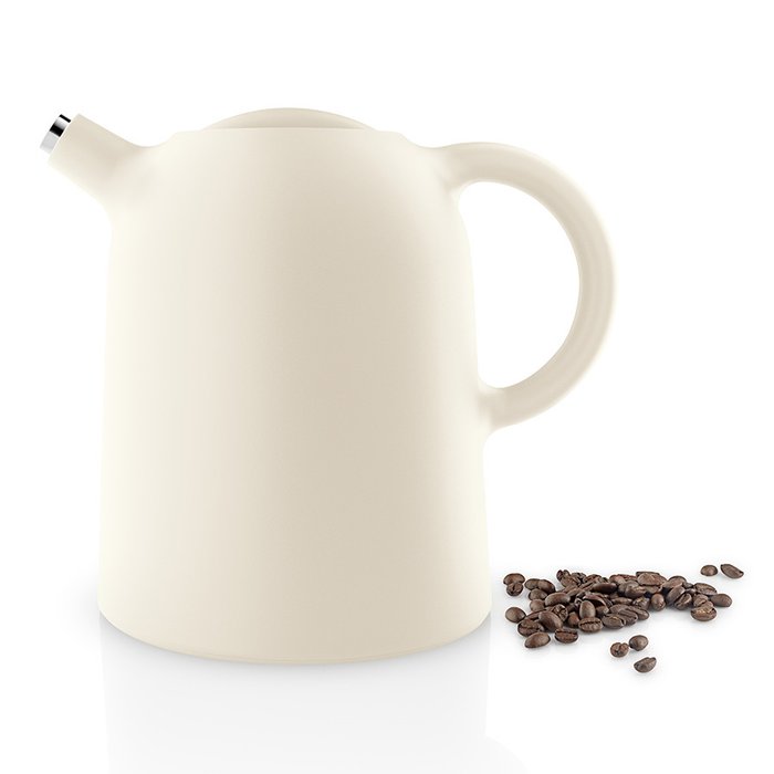 Термокувшин Thimble из жаропрочного стекла бежевый - купить Для чая и кофе по цене 5690.0