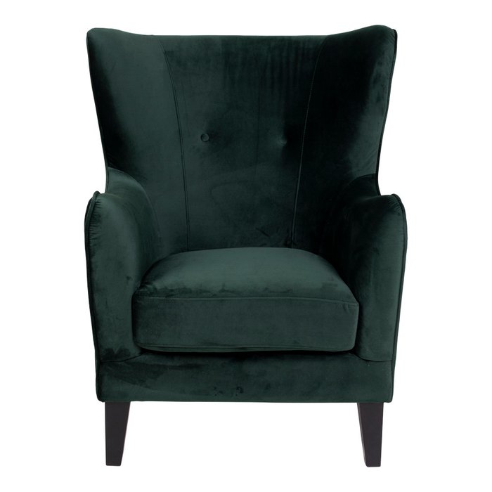 Кресло Campo темно-зеленого цвета - купить Интерьерные кресла по цене 56200.0