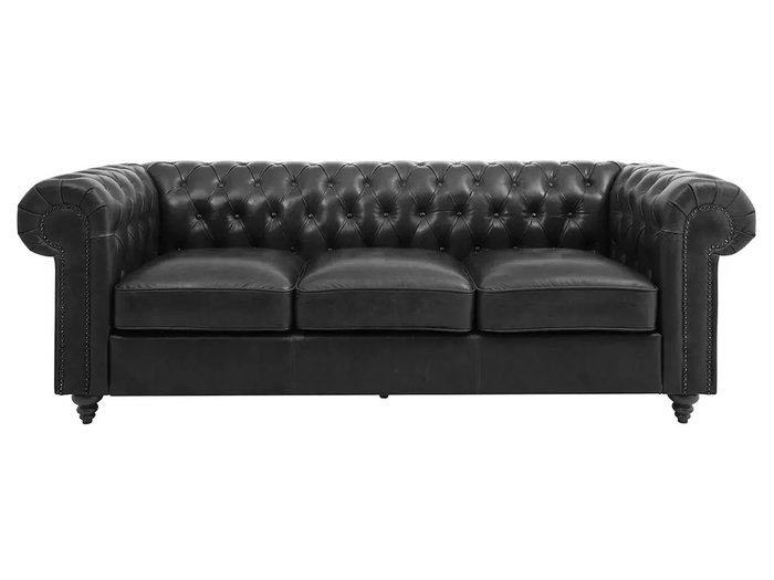 Диван Chester Classic черного цвета