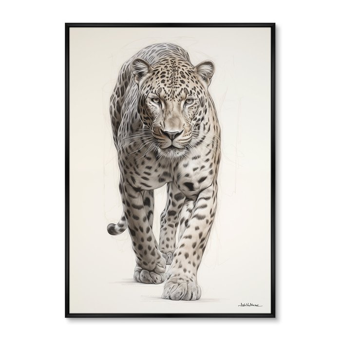 Набор из двух репродукций картин Leopards, 2024г. - купить Картины по цене 49998.0