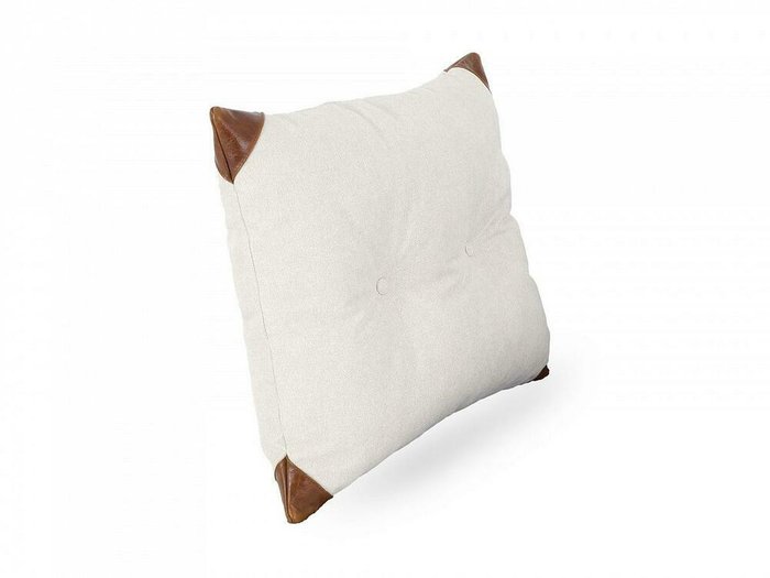 Подушка Chesterfield 60х60 светло-бежевого цвета - купить Декоративные подушки по цене 4200.0