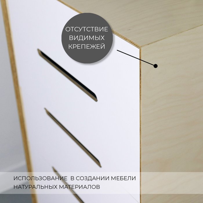 Комод Риджи с ящиками на ножках - лучшие Комоды в INMYROOM