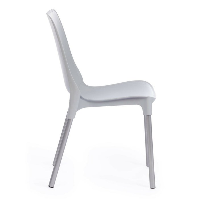 Стул Genius серого цвета - купить Обеденные стулья по цене 3650.0