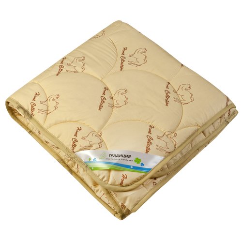 Одеяло ВЕРБЛЮЖЬЯ ШЕРСТЬ облегченное 150 гр. 'Стандарт' евро, в 100% полиэстере Одеяло ВЕРБЛЮЖЬЯ ШЕРСТЬ облегченное 150 гр. 'Стандарт' евро, в 100% полиэстере