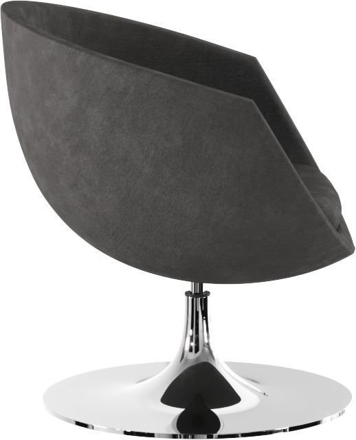 Кресло Лион black черного цвета - лучшие Интерьерные кресла в INMYROOM