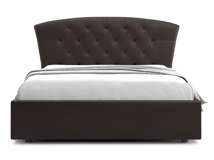 Кровать Premo 120х200 темно-коричневого цвета с подъемным механизмом - купить Кровати для спальни по цене 48100.0