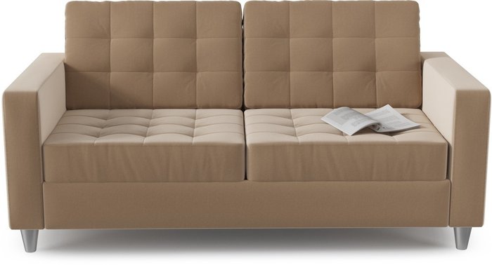 Диван-кровать Камелот Fox светло-коричневого цвета - купить Прямые диваны по цене 21050.0