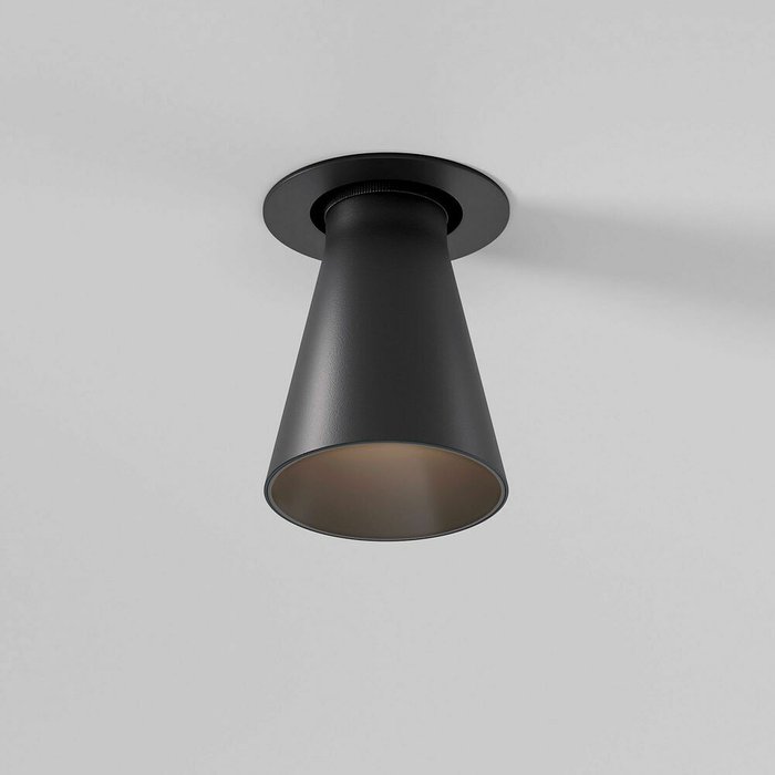 светильник встраиваемый светодиодный Bell 8W 3000K черный 25097/LED