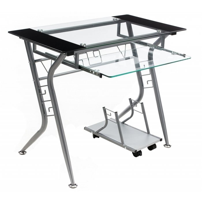 Компьютерный стол Beril со стеклянной столешницей - купить Письменные столы по цене 8420.0