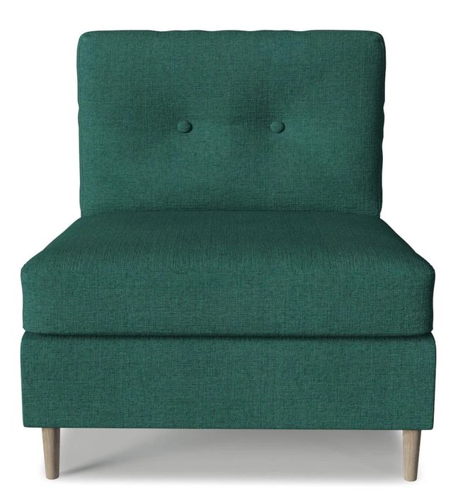 Модуль кресло Белфаст зеленого цвета - купить Интерьерные кресла по цене 13103.0