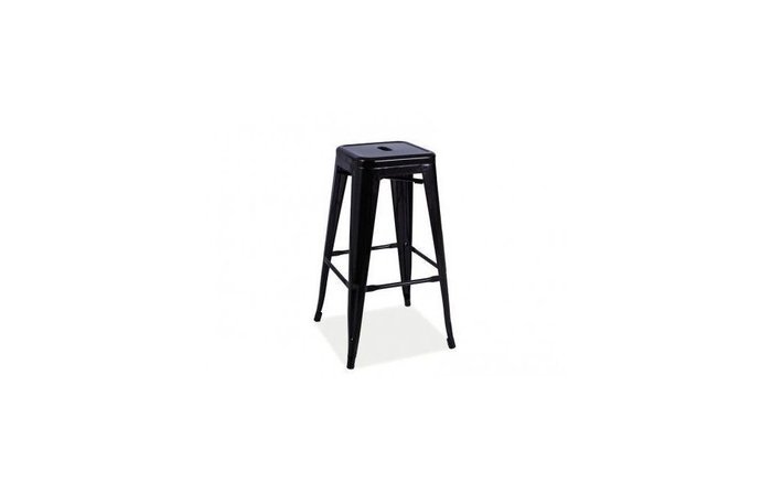 Стул барный Long черного цвета - купить Барные стулья по цене 10145.0