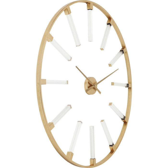 Часы настенные Sticks золотого цвета - купить Часы по цене 25732.0