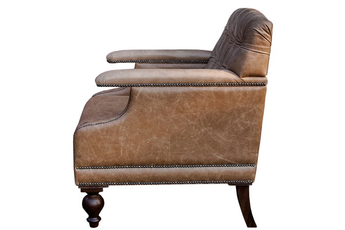 Кресло Glazur с бежевой обивкой - лучшие Интерьерные кресла в INMYROOM