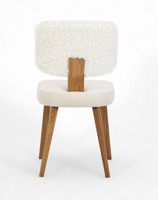 Стул Монте белого цвета - лучшие Обеденные стулья в INMYROOM