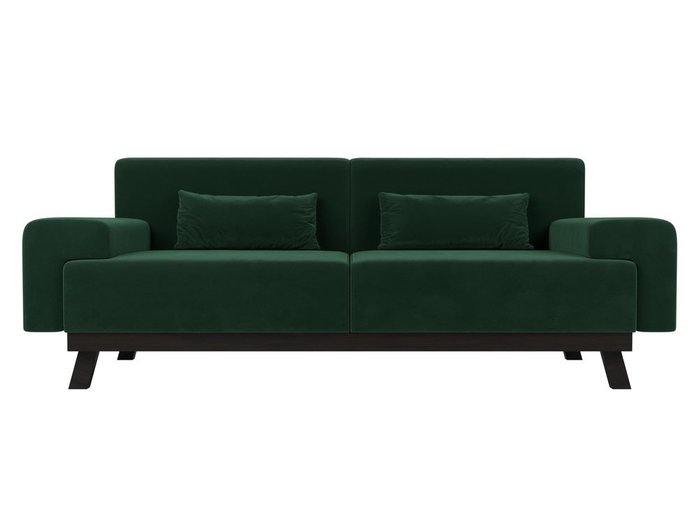 Диван Мюнхен зеленого цвета - купить Прямые диваны по цене 38999.0