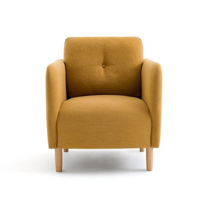Кресло Jimi желтого цвета - купить Интерьерные кресла по цене 22659.0