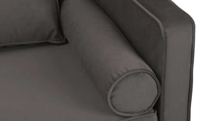 Кушетка-диван Блюз темно-серого цвета - лучшие Кушетки в INMYROOM