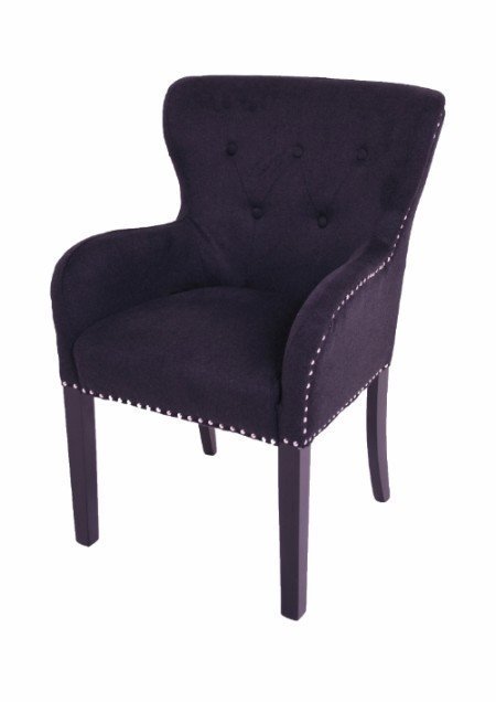 Кресло Anzi фиолетового цвета