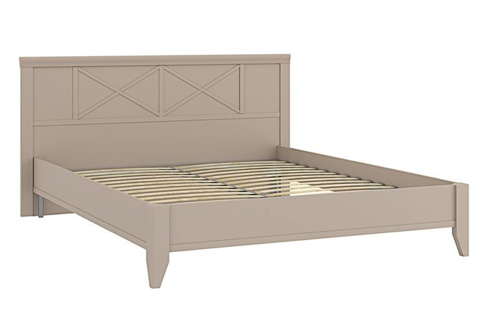 Кровать Кантри в цвете кашемир серый - купить Кровати для спальни по цене 22936.0