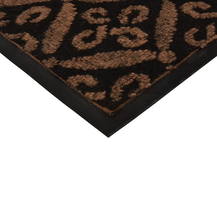 Коврик придверный Hall 50х80 коричневого цвета - лучшие Придверные коврики в INMYROOM