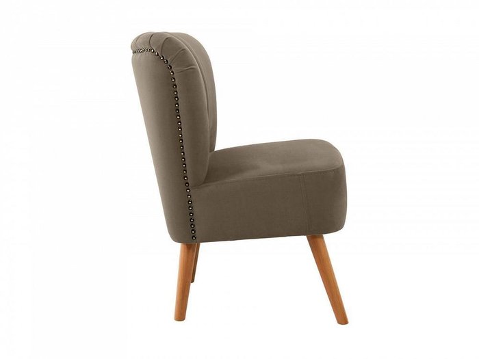 Кресло Barbara коричневого цвета - лучшие Интерьерные кресла в INMYROOM
