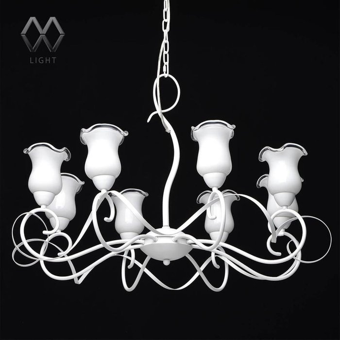 Подвесная люстра MW-Light Эллегия в современном стиле - лучшие Подвесные люстры в INMYROOM