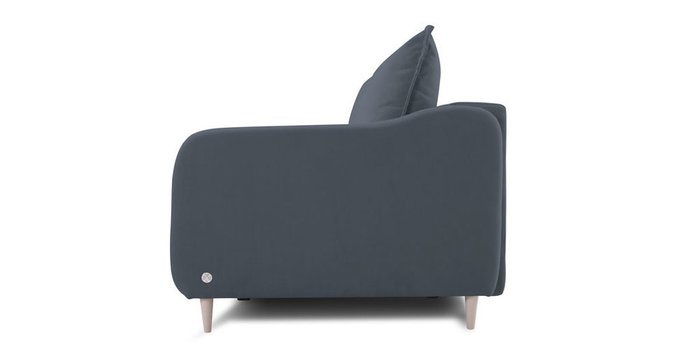 Прямой диван-кровать Бьёрг темно-серого цвета - лучшие Прямые диваны в INMYROOM
