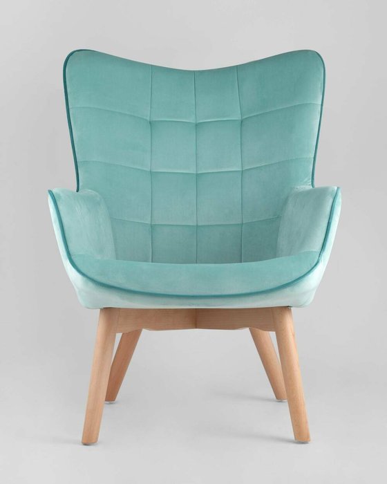Кресло Манго мятного цвета - лучшие Интерьерные кресла в INMYROOM