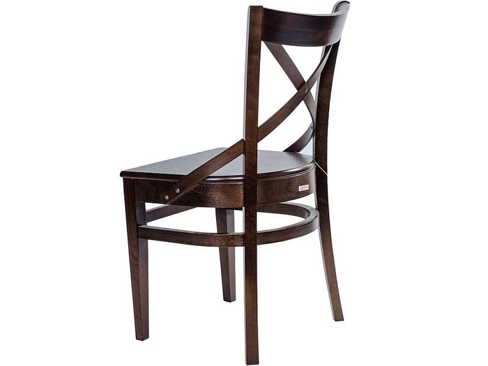 Стул Соло темно-коричневого цвета - лучшие Обеденные стулья в INMYROOM