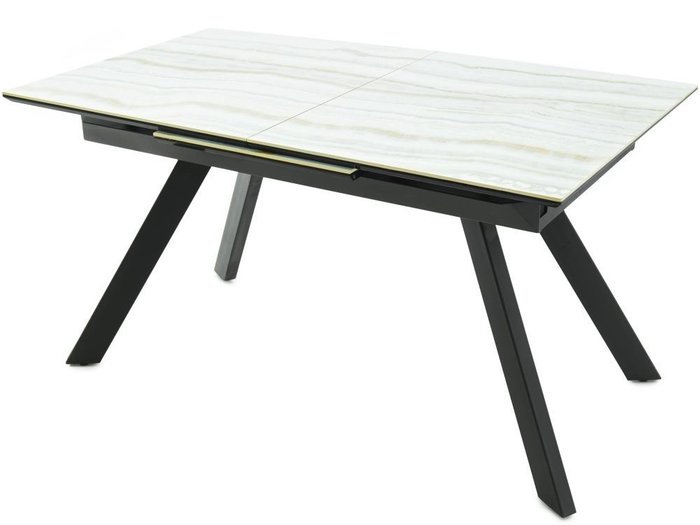 Стол раскладной Como бело-бежевого цвета - купить Обеденные столы по цене 115200.0