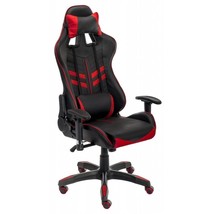 Компьютерное кресло Delta черно-красного цвета