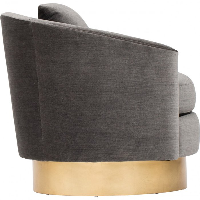 Кресло Rubi серого цвета - лучшие Интерьерные кресла в INMYROOM