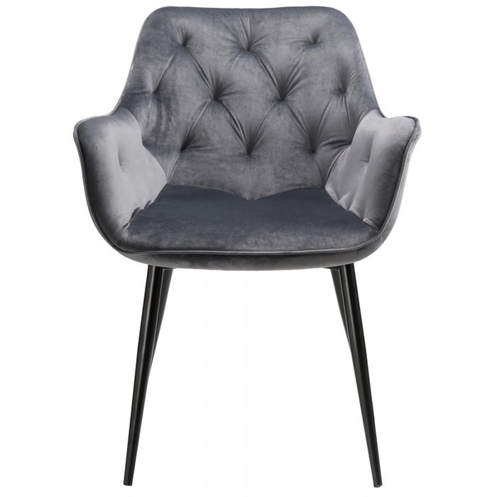 Стул Remo серого цвета - купить Обеденные стулья по цене 9170.0