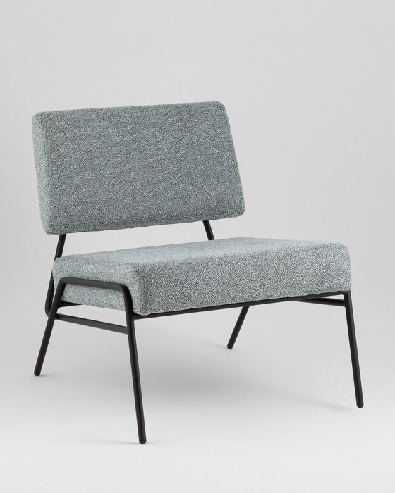 Кресло Теллинг серого цвета - купить Интерьерные кресла по цене 17000