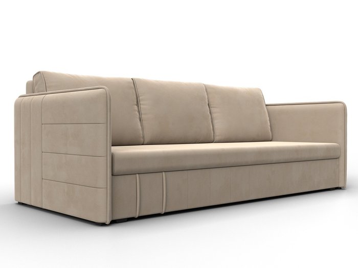 Прямой диван-кровать Слим бежевого цвета Прямой диван-кровать Слим бежевого цвета