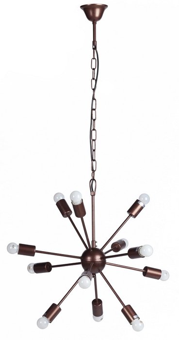 Железная люстра Sputnik Filament Chandelier  - купить Подвесные люстры по цене 28000.0