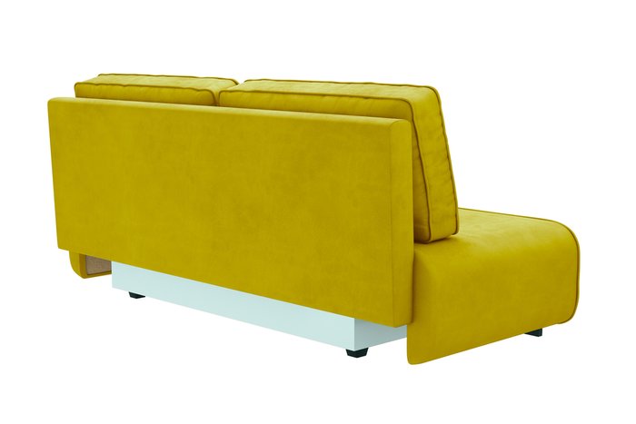 Диван-кровать Лаки горчичного цвета - купить Прямые диваны по цене 24990.0