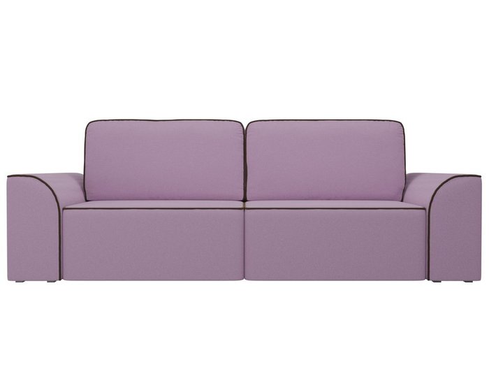 Прямой диван-кровать Вилсон сиреневого цвета - купить Прямые диваны по цене 49990.0