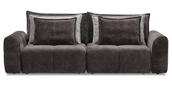 Диван-кровать Ройс темно-серого цвета - купить Прямые диваны по цене 48930.0