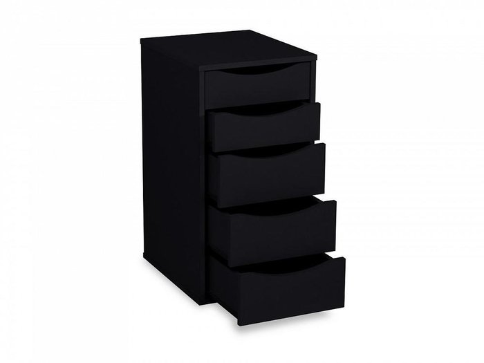 Офисная тумба Board черного цвета - лучшие Офисные тумбочки в INMYROOM