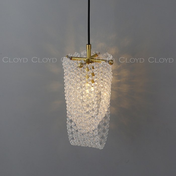 Подвесной светильник Cloyd WITTE P1 / ?10 см - латунь Подвесной светильник Cloyd WITTE P1 / ?10 см - латунь