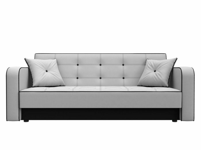 Диван-кровать Тур белого цвета (экокожа) - купить Прямые диваны по цене 29999.0